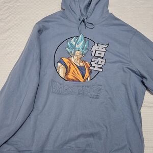 Dragon Ball Super Blue Graphic Hoodie